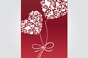 Valentine's day 2 vector cards, an Illustration by zoya (Thumbnail 2 of 2)