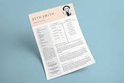 Minimalist MS Word Resume Template, a Resume Template by Rustype (Thumbnail 4 of 5)