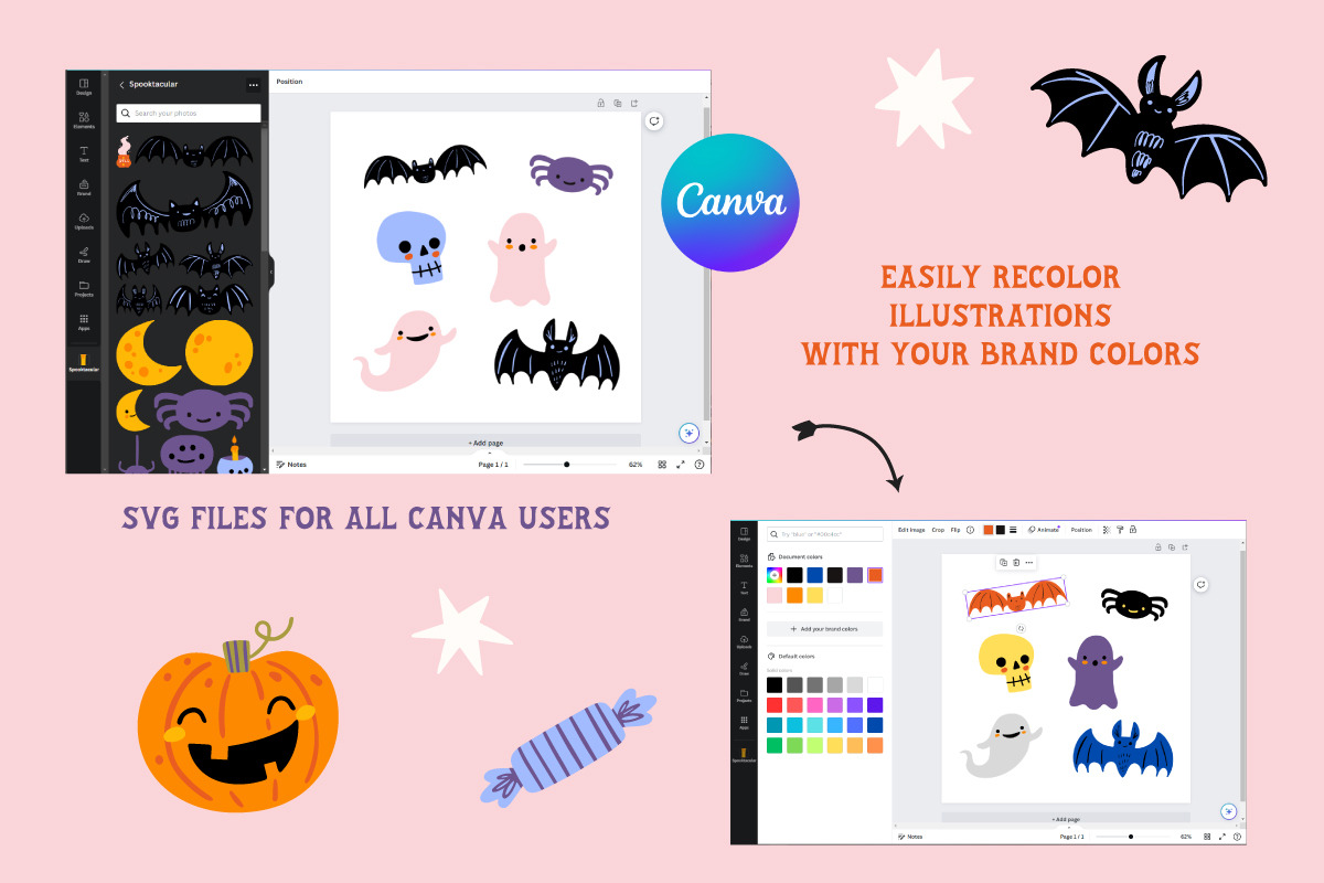 Spooktacular Halloween Clipart pack, an Illustration by Auvrea Studio (Photo 5 of 16)
