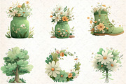 Peter Pan Watercolor Clipart Bundle, an Illustration by DreamCafeArt (Thumbnail 3 of 8)