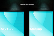 Vertical Digital Screens Mockup, an Advertising Mockup by PixelPiknik (Thumbnail 4 of 4)