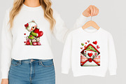 Watercolor Valentine's Day Clipart, an Illustration by designcity5 (Thumbnail 5 of 5)