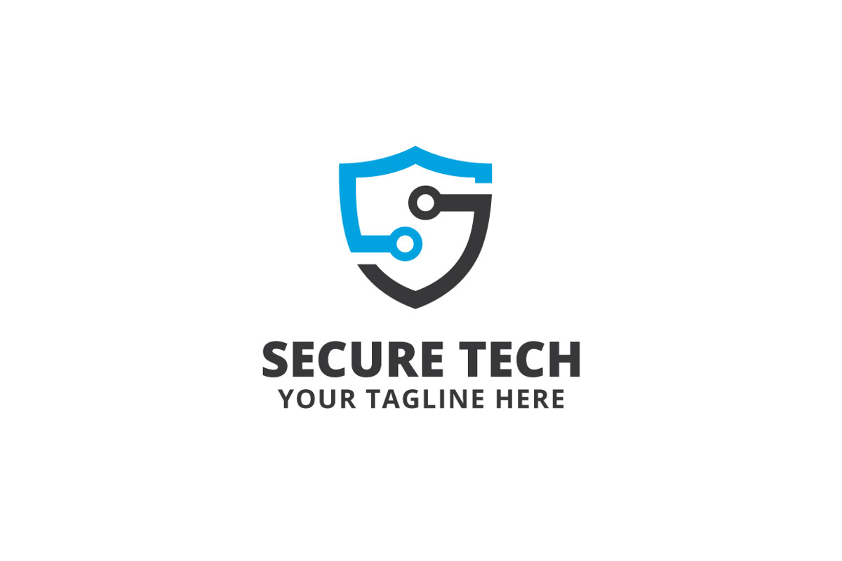 Secure Tech Logo Template, a Branding & Logo Template by Logo20