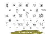 Seamless patterns set with food, a Pattern Graphic by WinWinFolly (Thumbnail 8 of 8)