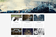 Sumava: Minimalist Website Template, a HTML Template by Devero (Thumbnail 6 of 6)