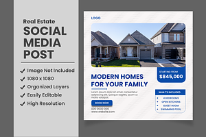 Real Estate Social Media Post Design