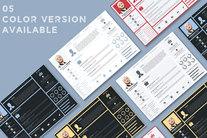 Infographic Resume Template - CV
