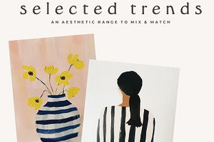 Modern Eclectic Still Life Prints