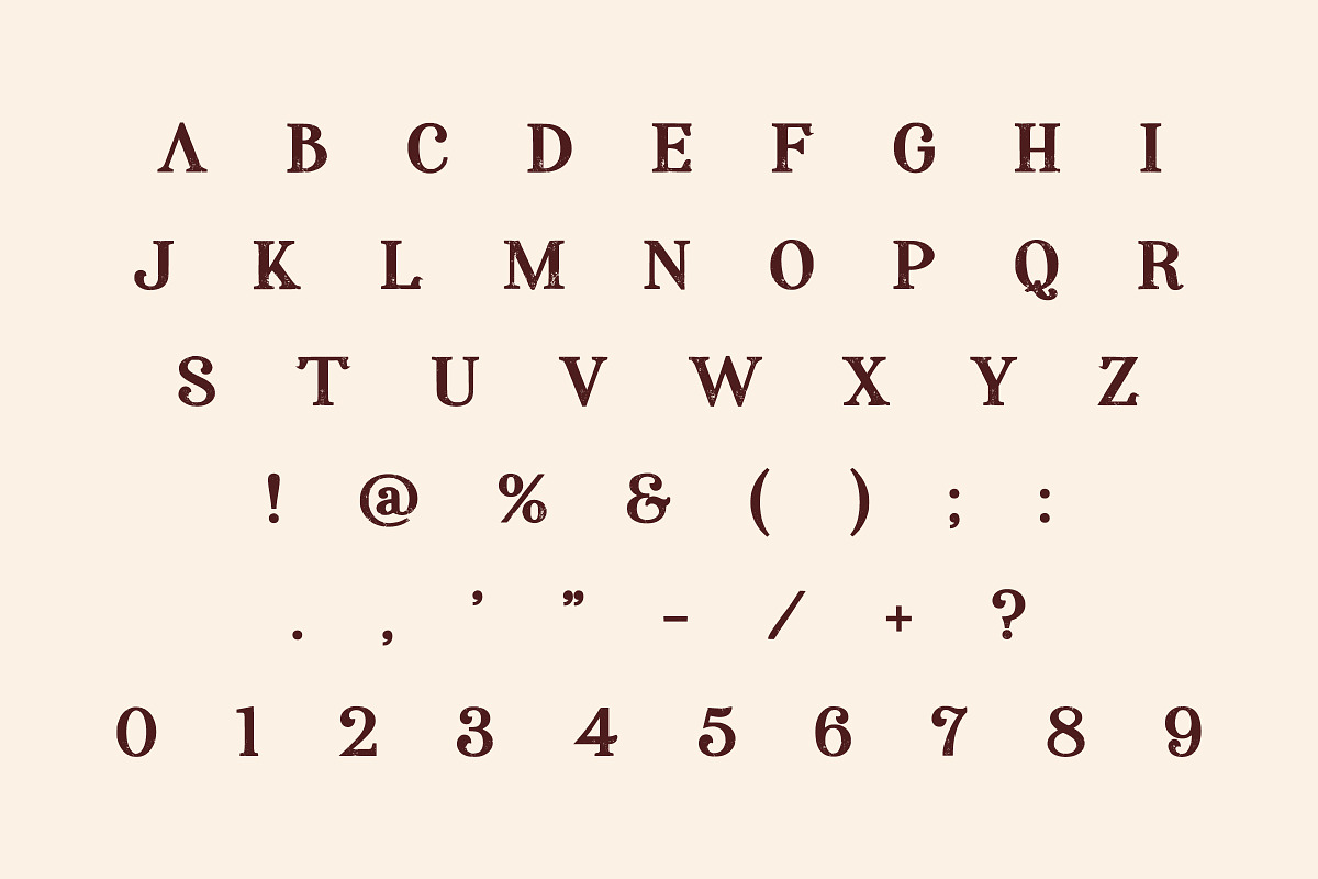 Deluxe Cowboy – Vintage Western, a Sans Serif Font by Limited.studio (Photo 5 of 5)