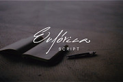 Eufórica Script, a Script Font by Marcelo Inez (Thumbnail 1 of 6)