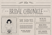 The Sunday Receipt Font Duo, a Handwritten Font by elvinova (Thumbnail 4 of 13)