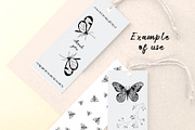 Butterfly stamp brushes, a Graphic by Olga Brinza (Thumbnail 5 of 6)