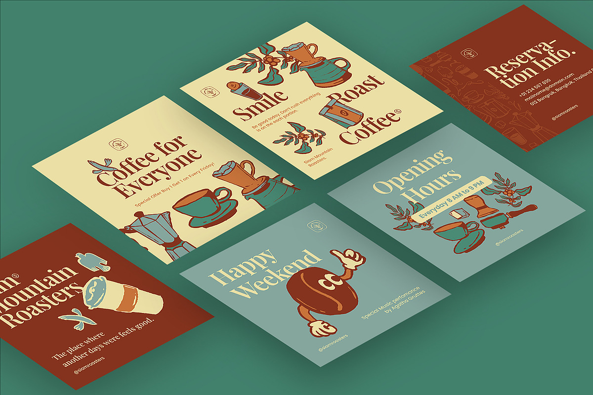 Siam Mountain - Instagram Post, a Social Media Template by Fannan Studio (Photo 3 of 3)