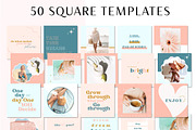 Instagram Templates Bright Fun Boho, a Social Media Template by Macarons and Mimosas (Thumbnail 2 of 8)