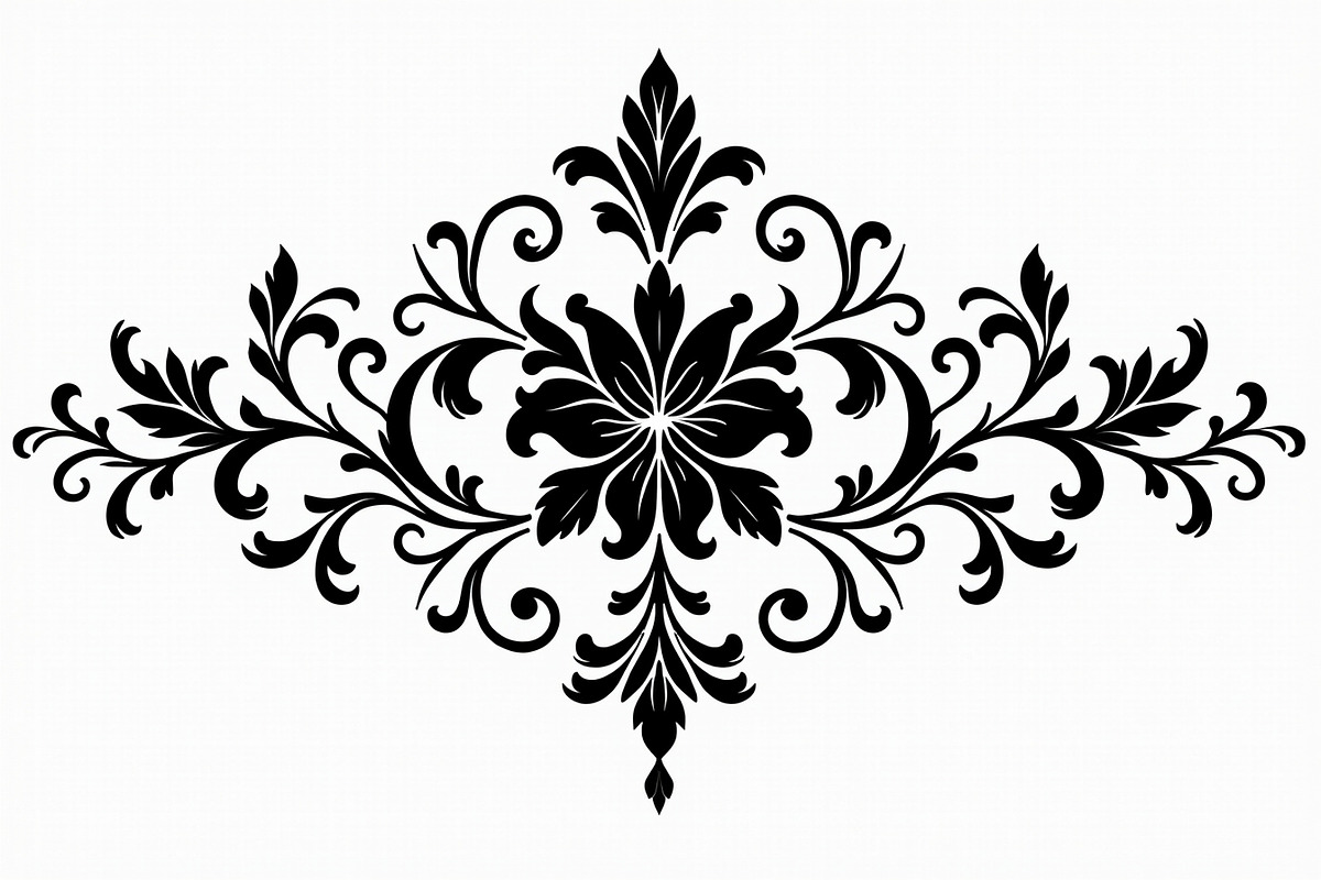 Elegant Floral Ornament Set, an Illustration by BIPLOB EXPERT (Photo 2 of 21)