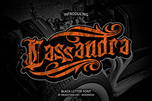 Cassandra - Blackletter Tattoo
