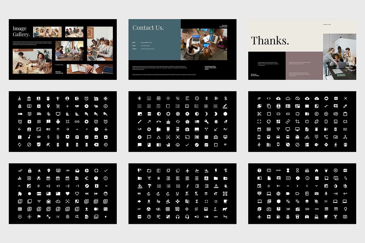 Flume : Pitch Deck Keynote, a Presentation Template by Punkl Camp (Photo 5 of 9)