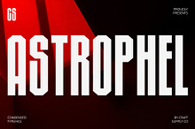 CS Astrophel – Condensed Font