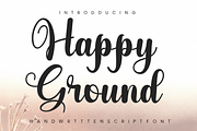 Happy Ground, a Handwritten Font by FreshTypeINK (Thumbnail 1 of 8)