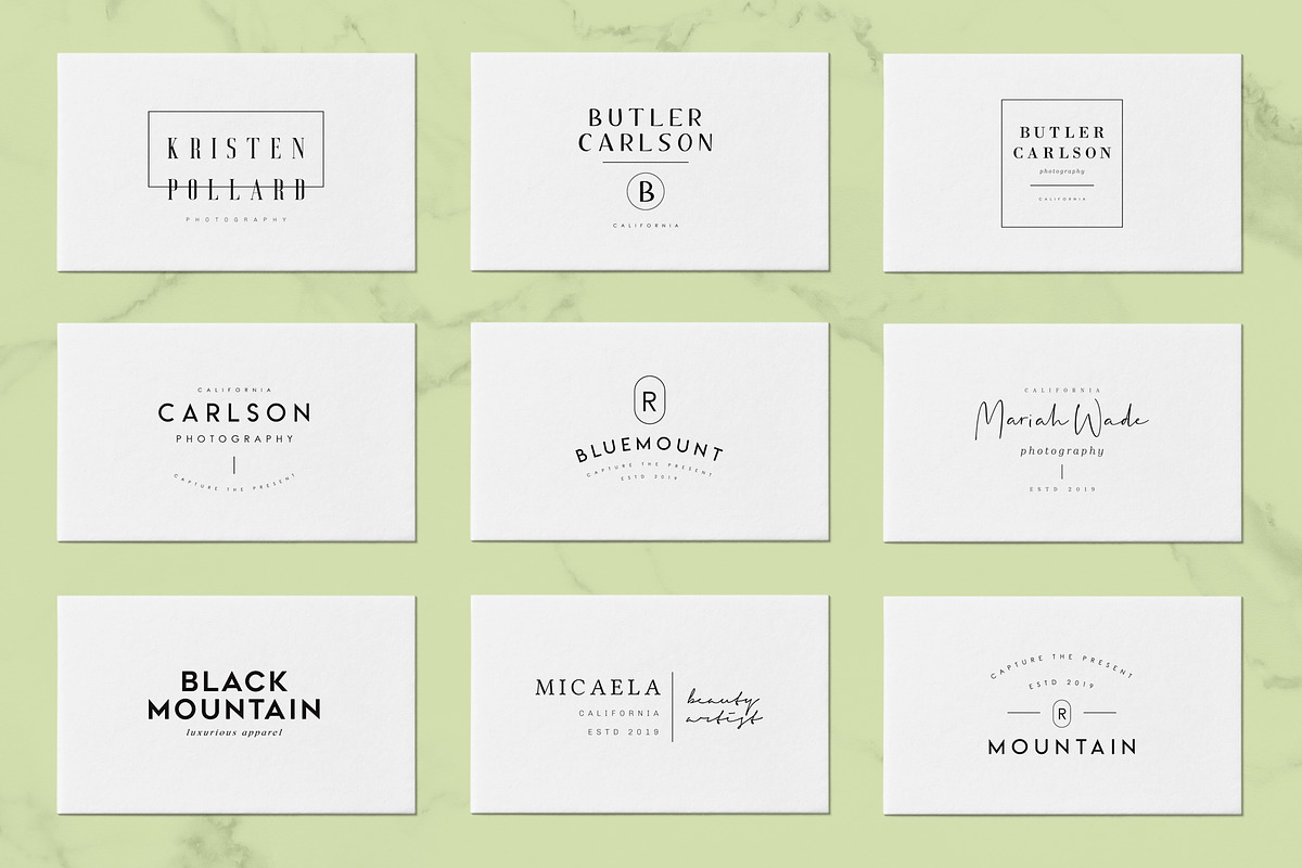 200 Trending Minimal Logo Bundle, a Branding & Logo Template by XpertgraphicD (Photo 29 of 52)
