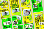 Anti Design Fashion Instagram Pack, a Social Media Template by graphicook (Thumbnail 2 of 6)