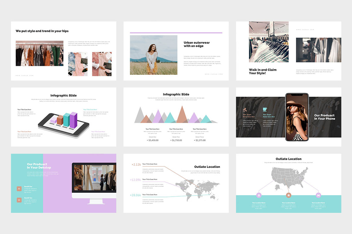 Cugua : Boutique Powerpoint, a Presentation Template by Punkl Camp (Photo 4 of 9)