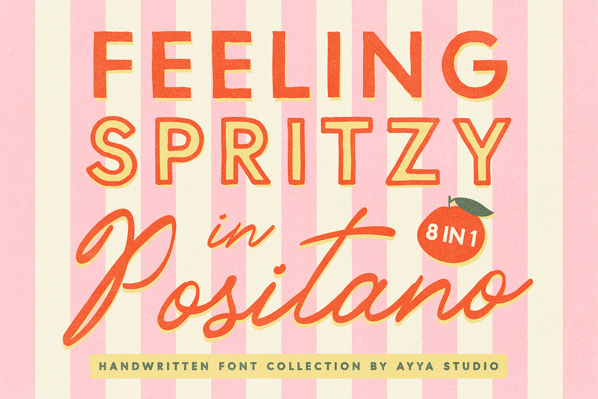 Italian Riviera Coastal Font Family, a Handwritten Font by Ayya Studio (Photo 1 of 15)