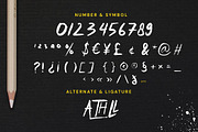 Screads Typeface, a Handwritten Font by Sundaylab (Thumbnail 4 of 7)