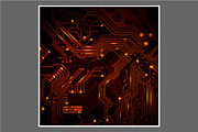 -50% Circuit boards backgrounds set, a Background Graphic by frost_newt (Thumbnail 2 of 11)