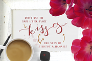 ArrowScript Font & Watercolor Bonus, a Script Font by WeLivedHappilyEverAfter (Thumbnail 4 of 8)