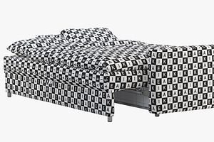 Ikea Friheten Sofa-bed 3d Model