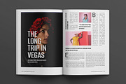 Fashion Magazine Design Layout, a Magazine Template by E-Type (Thumbnail 4 of 8)