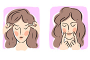 Beauty illustration Facial fitness, a Graphic by Melniklenart (Thumbnail 2 of 3)