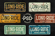 Long Ride. Font & Mockup, a Slab Serif Font by Gleb Guralnyk (Thumbnail 4 of 5)