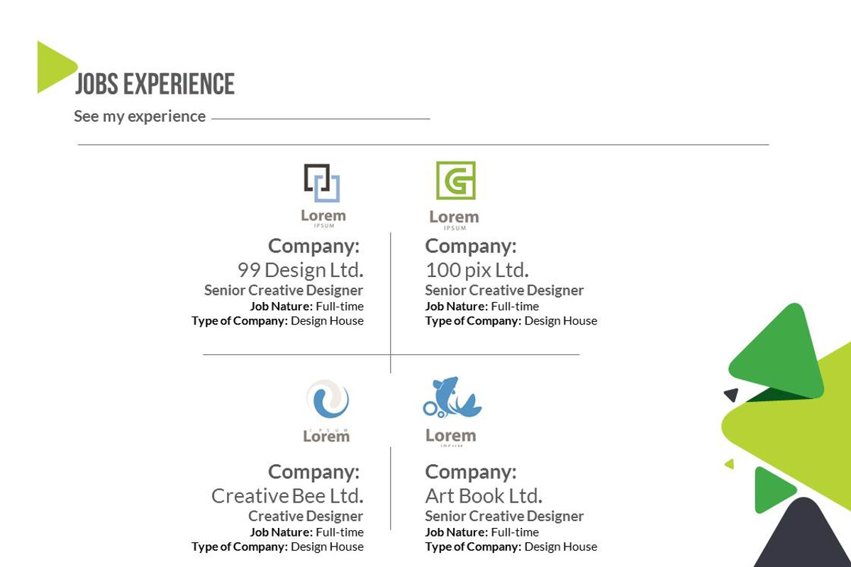 Boss CV 2 PowerPoint Templates, a Presentation Template by MRI STUDIO (Photo 8 of 15)