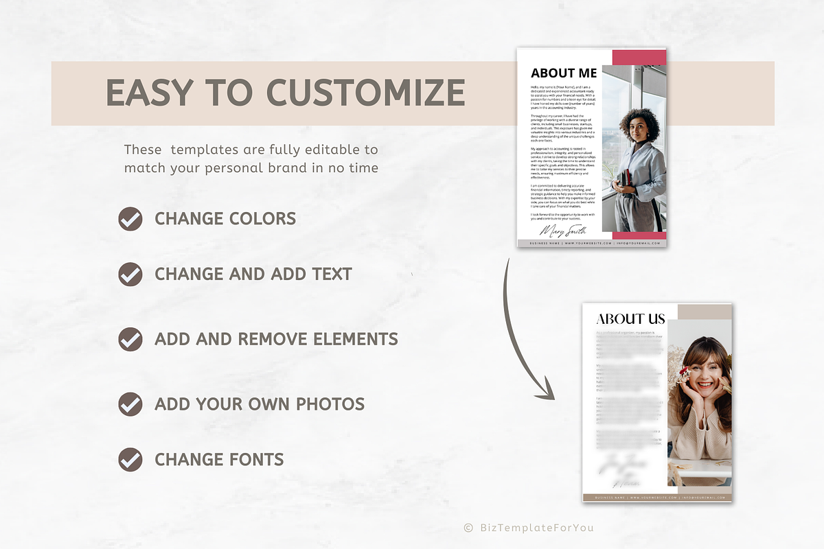 Accounting Services Templates Bundle, a Marketing Template by BizTemplateForYou (Photo 5 of 6)