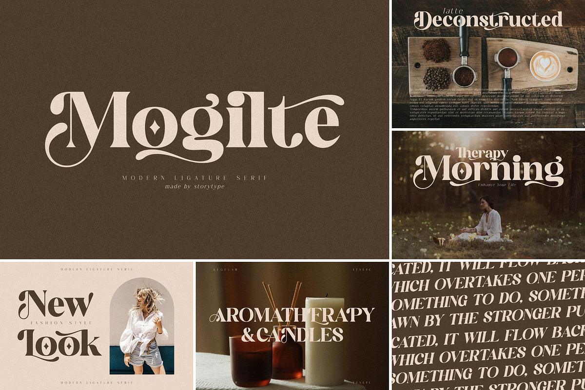 SALE! Modern & Stylish Serif Font, a Serif Font by Storytype Studio (Photo 33 of 41)