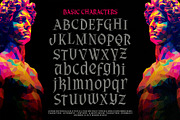Chiron Rothen Typeface, a Blackletter Font by alit design (Thumbnail 4 of 20)