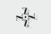 Z letter logo with sparkle design, a Branding & Logo Template by Salman Shop (Thumbnail 3 of 4)