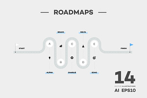 14 vector roadmaps