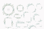Elegant magnolias and eucalyptus, an Illustration by astelenadesign (Thumbnail 13 of 16)
