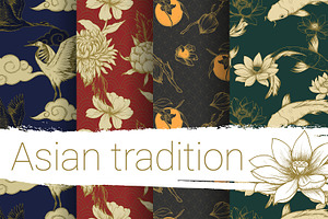 Asian Tradition. 8 Patterns