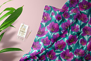 Violet Jade Garden Pattern, a Pattern Graphic by Velliniki (Thumbnail 11 of 12)