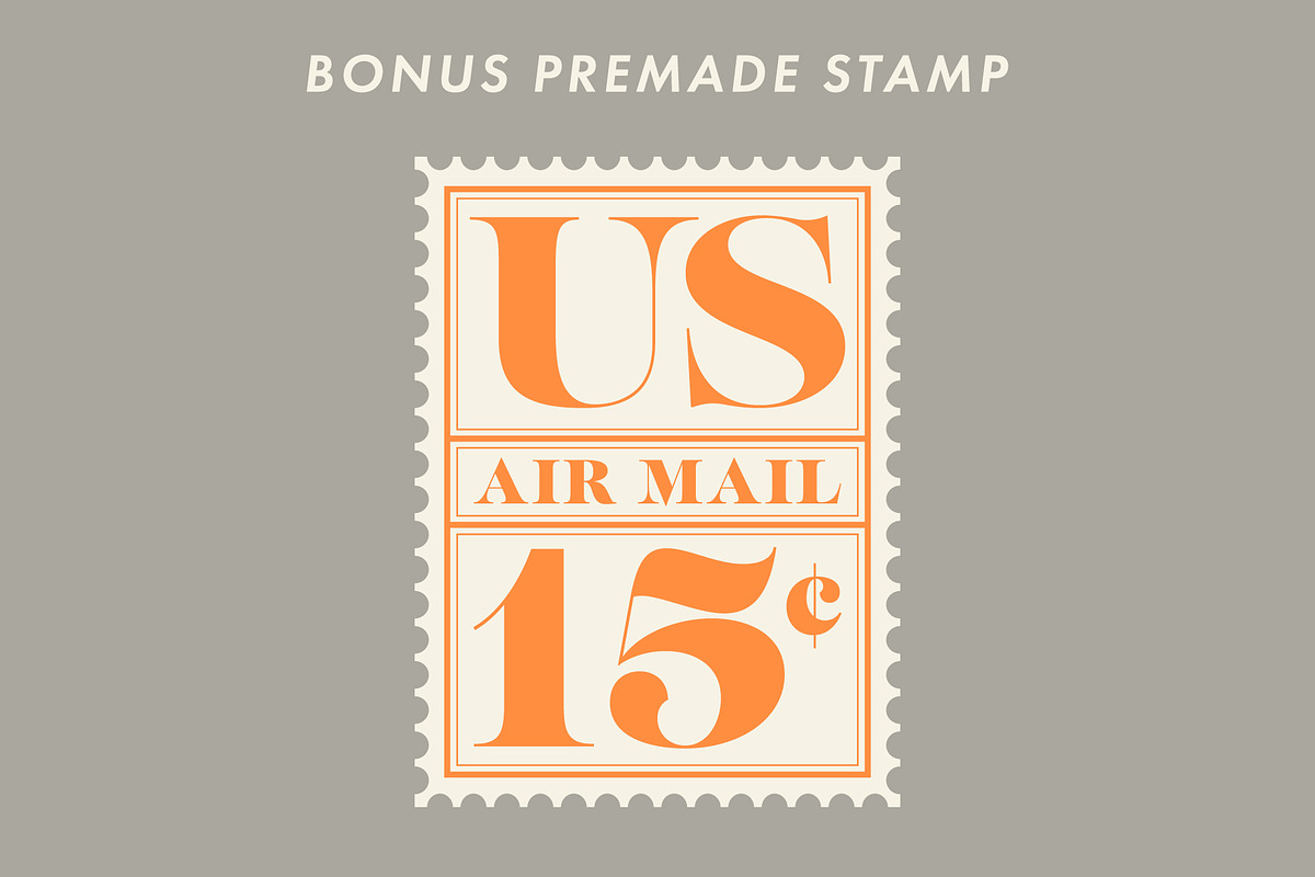 Postage Stamp Template Set (Updated), an Object Graphic by Krafti Lab (Photo 14 of 14)
