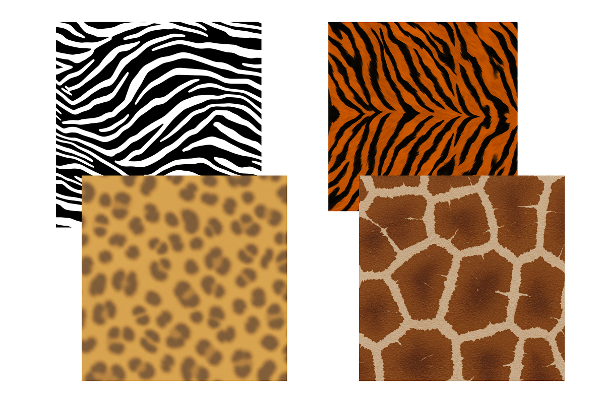 Animal Print Seamless Patterns Paper, a Texture Illustration by BerryPieArt (Photo 3 of 3)
