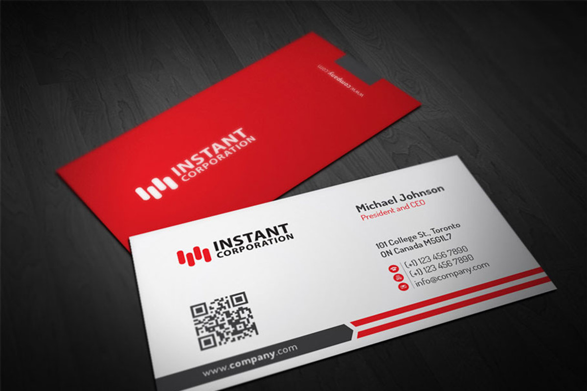 Corporate Business Card 25, a Business Card Template by RQ Designs (Photo 2 of 4)
