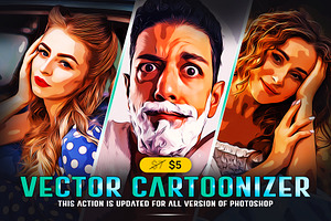 30%SALE! Vector Cartoonizer OilPaint