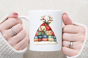 Christmas Patchwork Hat Clipart, an Illustration by Sublimation Artist (Thumbnail 5 of 6)