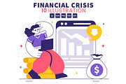 10 Financial Crisis Illustration, a Finance Illustration by denayunebgt (Thumbnail 1 of 4)