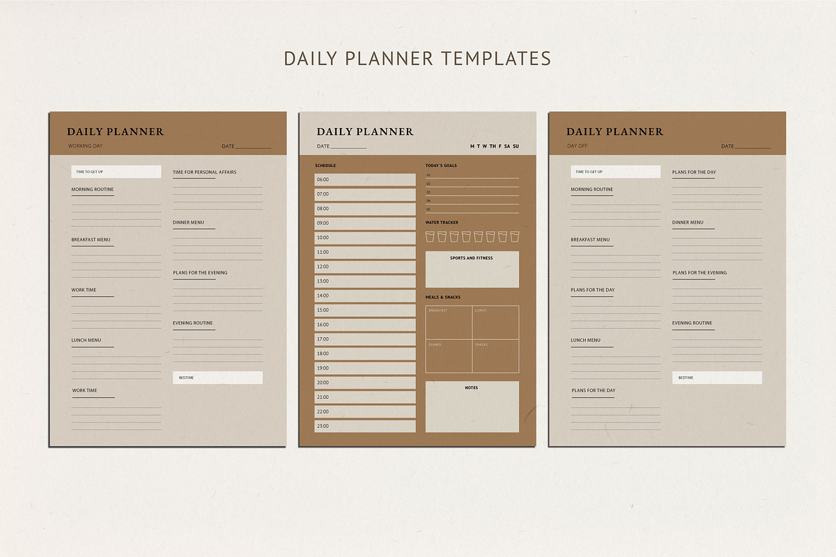 Wellness Planner, a Stationery Template by Anatartan Design (Photo 2 of 13)